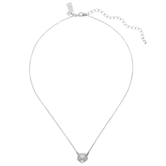 KATE SPADE • Silver Lady Marmalade Pendant Necklace - Picture 3 of 4